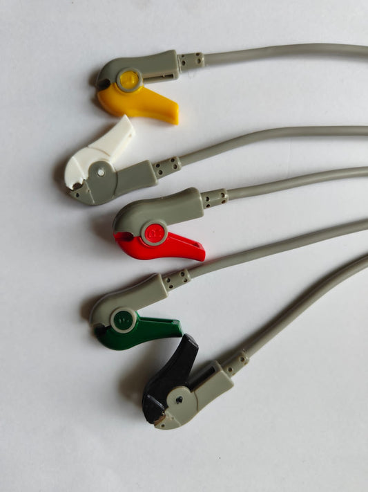 5-Lead ECG Cable for Patient Monitors