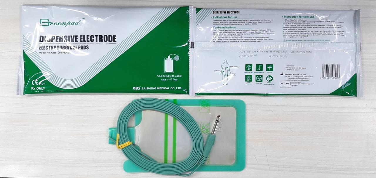 Diathermy Patient Plate-Silicon